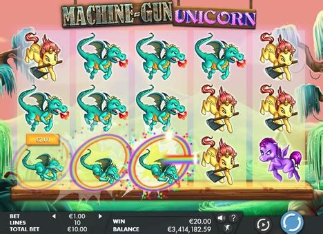 Игровой автомат MachineGun Unicorn  играть бесплатно